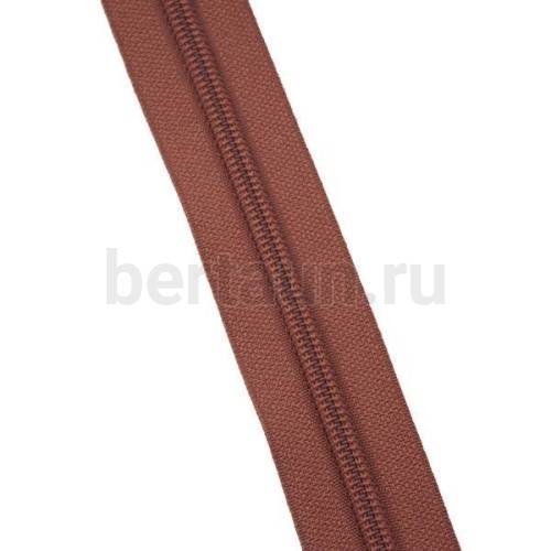 Молния рулонная  № 32 обувная Т7 ИТАЛИЯ  (S236) коньяк