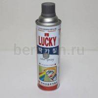 Краска № 11 аэрозоль "LUCKY" 400 мл № 337 серая