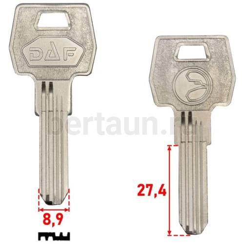 Заг.для ключ. DAF верт G-071 № 467