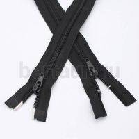 МОЛНИЯ № 95 курточная 2 замка спираль Т7 ПРИБАЛТИКА 100 см черная