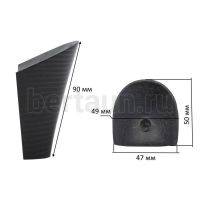 Каблуки № 125 FATIH 2314  (размер 5-6) столбик лак