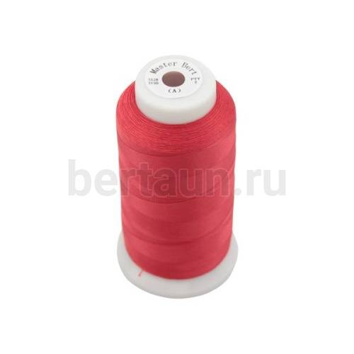 Нитки д/шв.машинки №123 210/2 Master Bert 397  красная