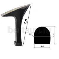 Каблуки №  66 КА черные 3122