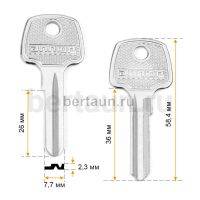 Заг.для ключ. AV 1D (H-165)  Авангард англ. Аллюр  №687