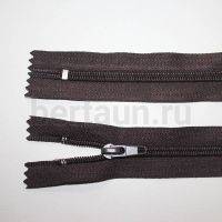 МОЛНИЯ №219 обувная спираль Т7-С 35 см, коричневая