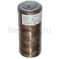 Нитки вощеные №45 d1мм 100м.для ручной прошивки бежев 1442 DAFNA