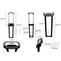 Ручка телескоп. д/чемодана №118  FSD РС8011*24"