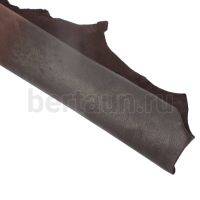 Кожа натуральная ВЕЛЮР ROYAL  ИТАЛИЯ (цвет Di Moro тем.коричневый) арт. 027