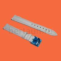 Ремешки для часов № 38  КОЖА HIGHTONE #279  (16мм белый крок)