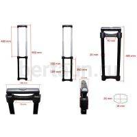 Ручка телескоп. д/чемодана № 96  FSD 17 С01 17"