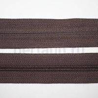 Молния рулонная  № 24 обувная Т7 ИТАЛИЯ  (S570) GCC 302 темно коричневый