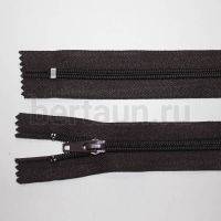 МОЛНИЯ №223 обувная спираль Т7-С 25 см. коричневая