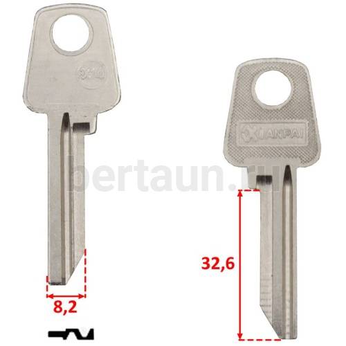 Заг.для ключ. VLK 1 _BLT1_BLK1S_BLT1R_RUS21L_Балтика англ. № 166 