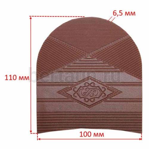 Набойка №     1028    ПРИБАЛТИКА  081 коричневые