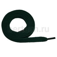 Шнурки №26 шнурки ПЛОСКИЕ  (272) темно зеленые 100 см