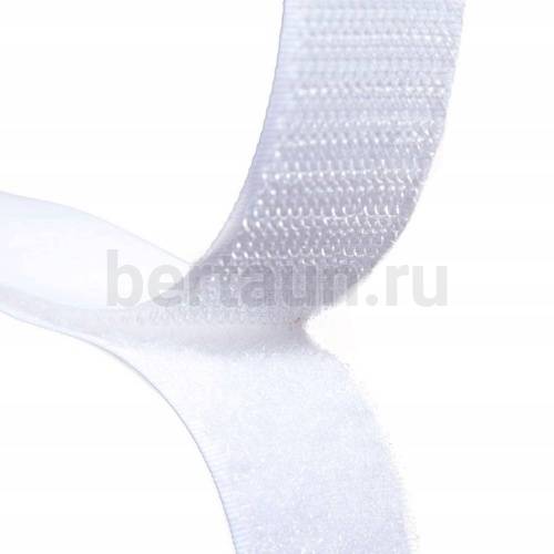 Лента  " липучка " 20 мм. белая