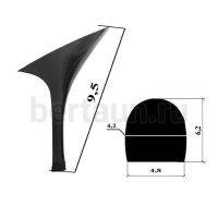 Каблуки №  63 LY 5271 черный лаковый.(высота 9,5см)