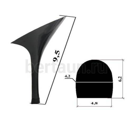 Каблуки №  63 LY 5271 черный лаковый.(высота 9,5см)