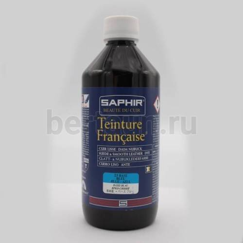 Сапфир № 85    0814 Красит Tenture francaise, фляжка, 500мл 23 голу