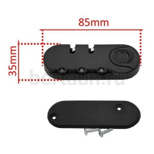 Замок чемоданный №  2  BRT -2527