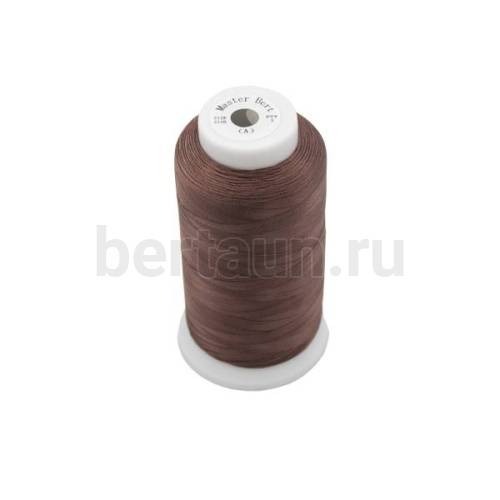 Нитки д/шв.машинки №101 210/2 Master Bert 301 коричн.
