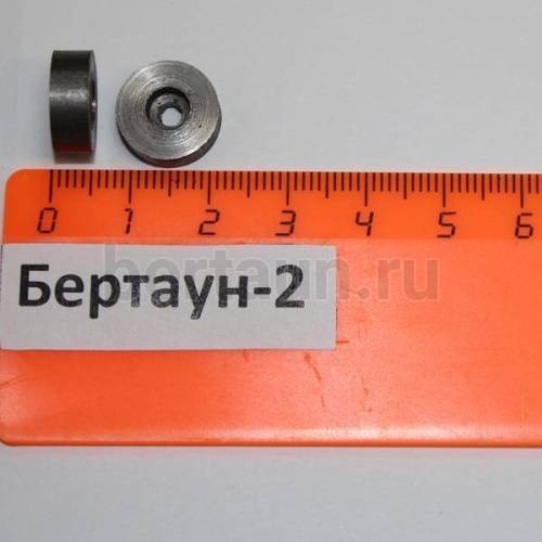 Набойка метал. № 30   точеные стальные круглые D-13 мм.