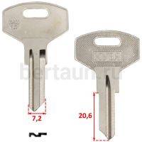 Заг.для ключ. KAM 1 Л _KAM-1D_KAM1_KAZ10_KZ1D №245