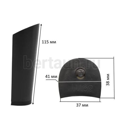 Каблуки № 124 LY 11169 черный  (высота11,5 см) столбик