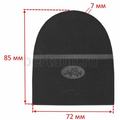 Набойка №  59   LONG LIFE 45-1 Набойка чер