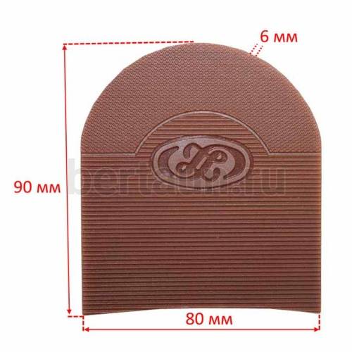 Набойка №     1024    ПРИБАЛТИКА  07 коричневые