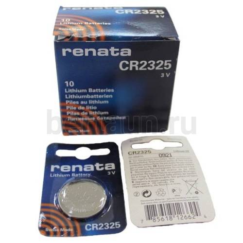 Батарейка № 28  RENATA CR2325