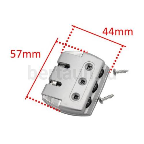 Замок чемоданный №  1  BRT -2502