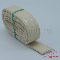 Ручки сумочные ПЛОСКИЕ № 27 3см*2м бежевый ЛАК