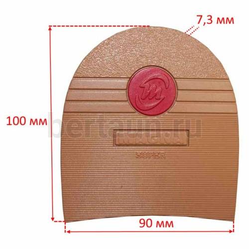 Набойка №  42  MAGNA №72 Набойка бежев.