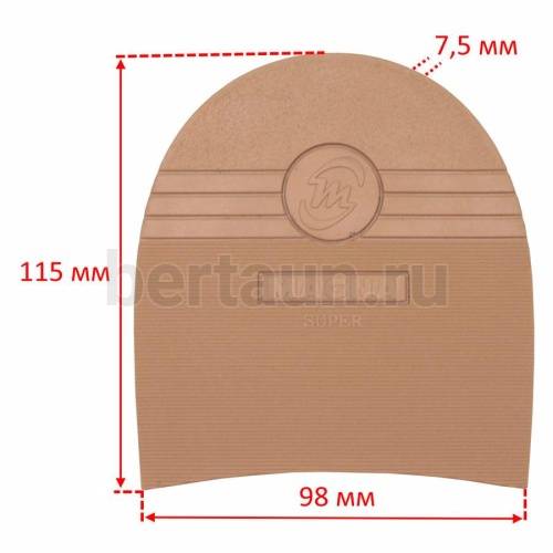 Набойка №MAGNA №76 Набойка беж.