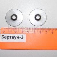 Подпятник № 2 круглый наруж d 30 мм с отверстием.