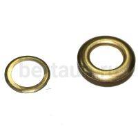 Блочка и  люверс  №59 D 8 мм  (1000 шт/уп) золото