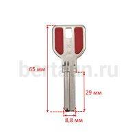 Заг.для ключ. MCM-3Р/MCM1( MSM) стар. верт. 3 паза 29мм №430