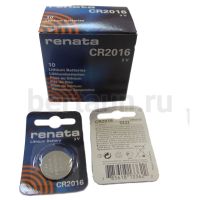 Батарейка № 24  RENATA CR2016