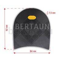 Набойка №139 BISSELL 613  7,2 мм  черный BLACK (2)