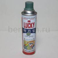 Краска № 17 аэрозоль "LUCKY" 400 мл № 318 фисташковая