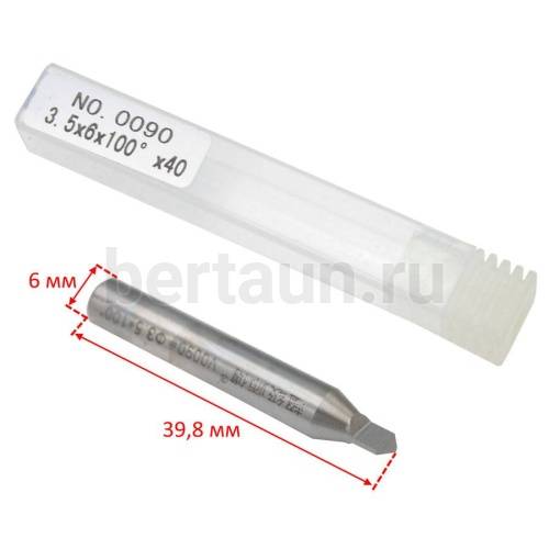 Запчасть №16 Фреза на вертикальный станок № 0090  3,5x100 град. Mul-T-Lock 1635