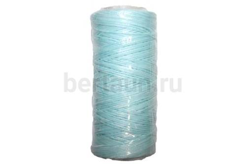 Нитки вощеные№207 d 0.8мм 100м.Master Bert 1892 голубой
