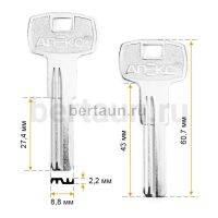 Заг.для ключ. AP-1D_АПЕКС под бронь  (вертик) №582