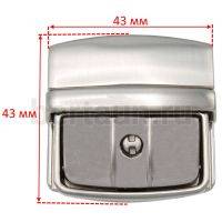 Замок портфельный №168 С072-1 BERT браш