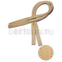 Ручки сумочные 75 см крепл.УЗКОЕ № 63 полиурет. бежевый мат