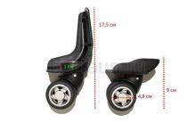 Колесо № 77 д/чемодана  FT3  SD-168  (комплект из 4 шт ) (аналог 50/15/99)