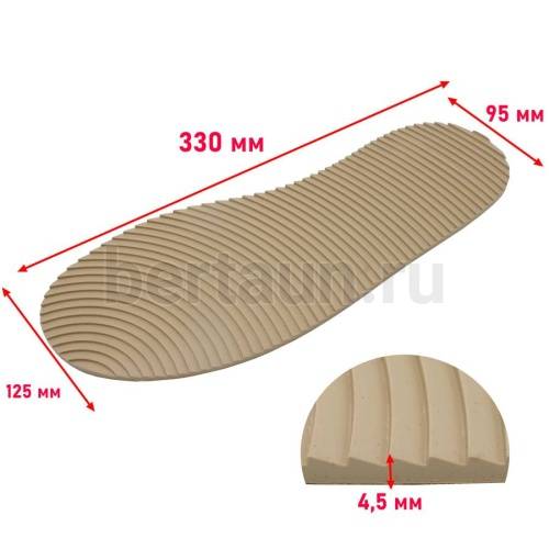 Подошва №  5 PAN 285 профилактика 4,5 мм светлый крем 