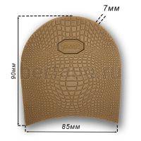Набойка № 24  BISSELL 61 черепашка 7 мм женская светло-коричневый ALL LIGHT BROWN (8)