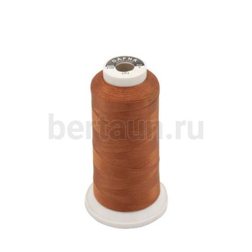 Нитки д/шв.машинки № 67 210d /2 726  св. коричневый. 100 гр